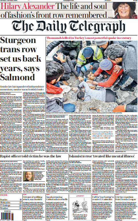 考研英语外刊杂志每日电讯报The Daily Telegraph-2023-02-07英语原版外刊日刊