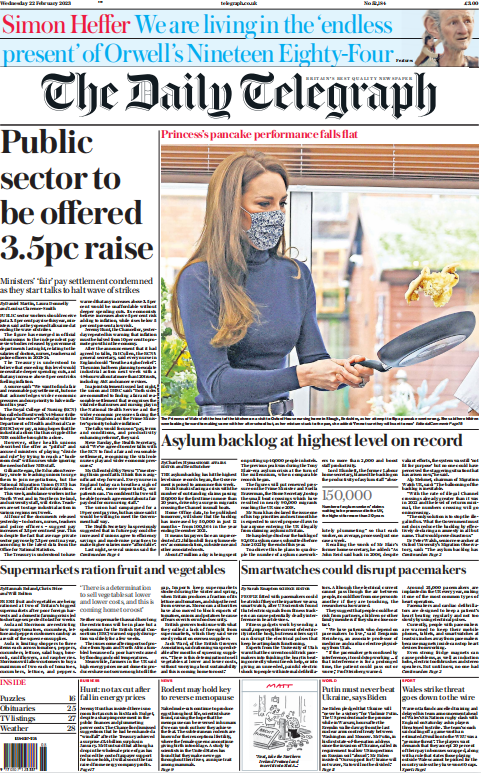 考研英语外刊杂志每日电讯The Daily Telegraph-2023-02-22英语原版外刊日刊