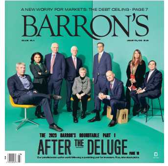 英语外刊杂志巴伦周刊 Barrons-2023-01-16周刊考研英文杂志