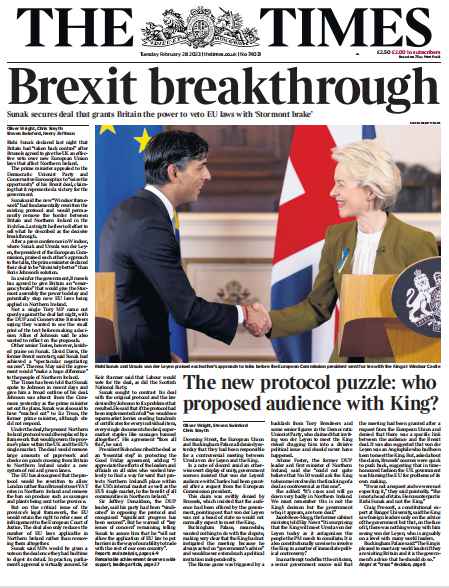 考研英语外刊杂志泰晤士报The Times-2023-02-28英语原版外刊日刊