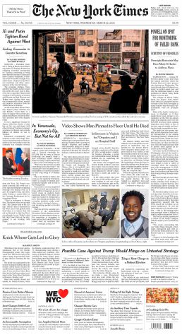 考研英语外刊杂志纽约时报NYT-2023-03-22英语原版外刊日刊