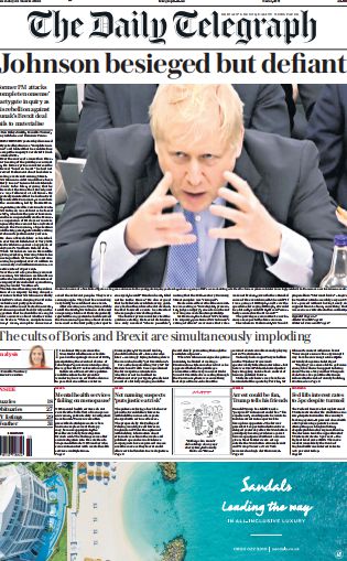 考研英语外刊杂志每日电讯报The Daily Telegraph-2023-03-23英语原版外刊日刊