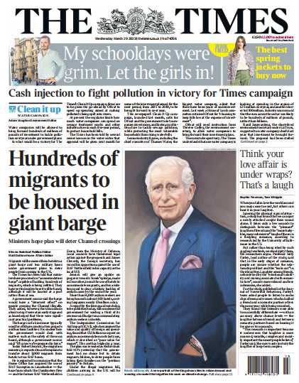 考研英语外刊杂志泰晤士报The Times-2023-03-29英语原版外刊日刊