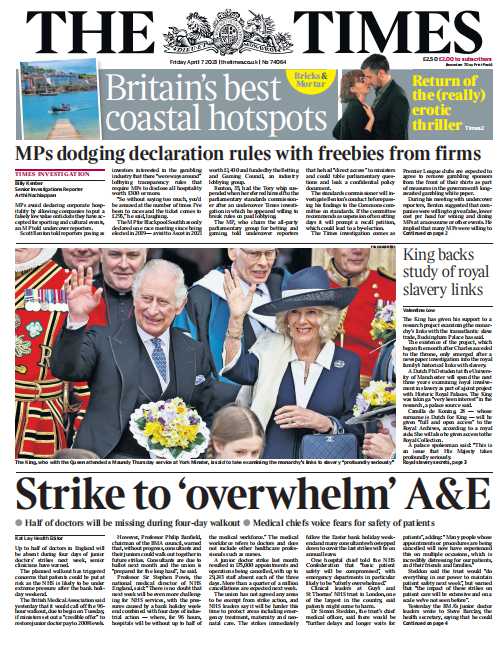 考研英语外刊杂志泰晤士报The Times-2023-04-07英语原版外刊日刊