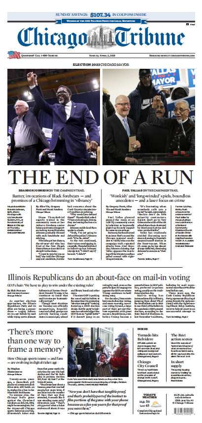 考研英语杂志芝加哥论坛报Chicago Tribune-2023-04-02考研英文外刊题源日刊