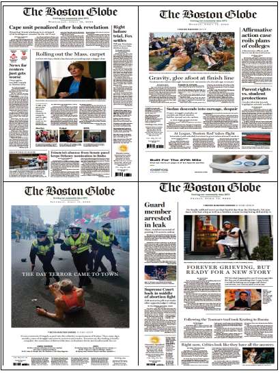 考研英语外刊杂志波士顿环球时报The Boston Globe-2023-4月-7-30合集