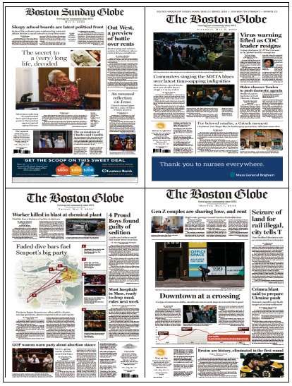 考研英语外刊杂志波士顿环球时报The Boston Globe-2023-5月-1-7合集