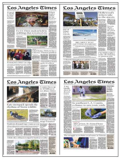 考研英语外刊杂志洛杉矶时报Los Angeles Times-2023-5月1-5合集