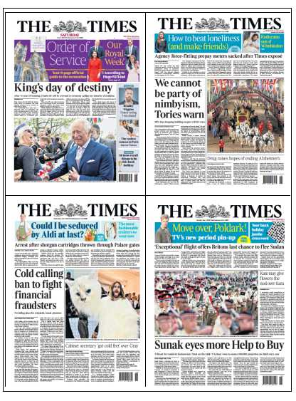 考研英语外刊杂志泰晤士报The Times-2023-5月1-6期合集