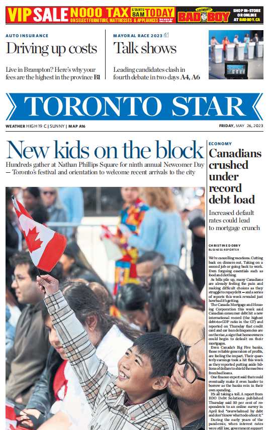 考研英语外刊杂志《多伦多星报》Toronto Star-2023-5-26杂志