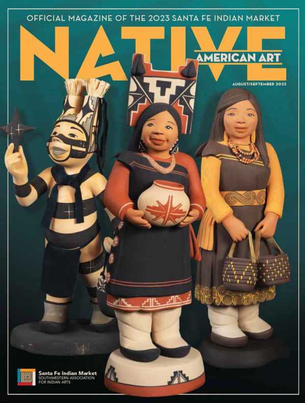 小众英语杂志Native American Art-46-August-September 2023（PDF版）