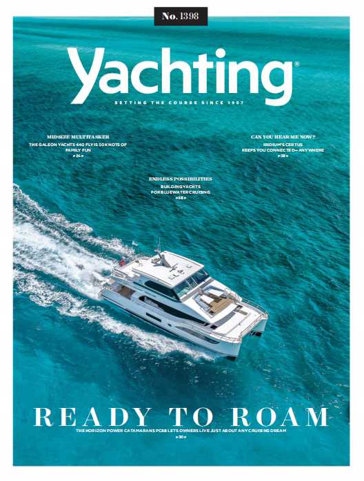 小众英语杂志Yachting USA-August 2023（PDF版）