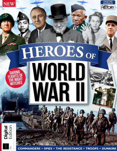 小众英语杂志All About History-Heroes of World War II-2023（PDF版）