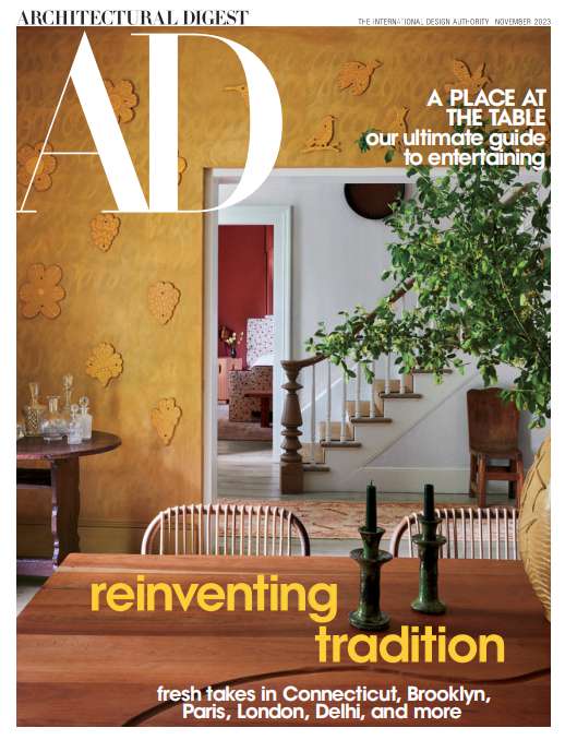 小众英语杂志Architectural Digest-2023-11月（PDF版）