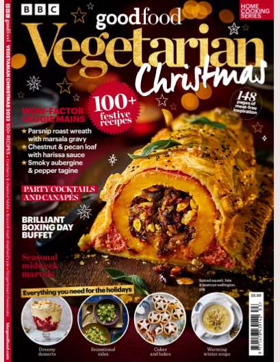 考研英语外刊杂志BBC美食杂志BBC Good Food Vegetarian Christmas 2023