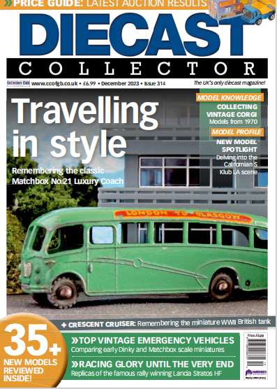 小众英语杂志Diecast Collector Issue 314-2023-11（PDF版）