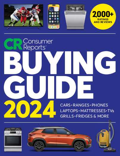 小众英语杂志Consumer Reports Buying Guide-2024（PDF版）