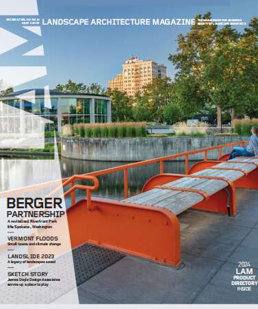 小众英语杂志Landscape Architecture Magazine USA - December 2023（PDF版）