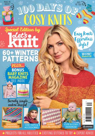 小众英语杂志100 Days of Craft Cosy Knits-I30-2024（PDF版）