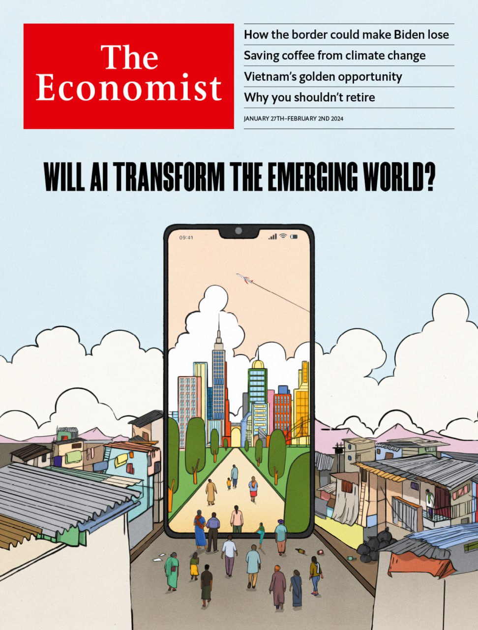 考研英语外刊杂志经济学人The Economist-2024-1-27期（多格式+音频）英语周刊