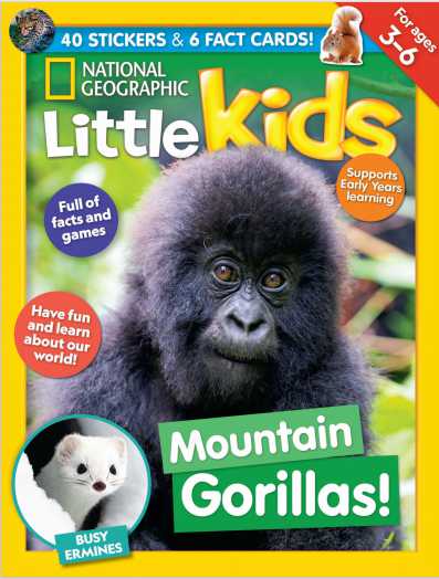 儿童英语国家地理少儿杂志National Geographic Little Kids I14-2024-3（PDF版）