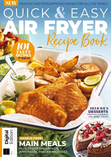 美食杂志Quick Easy Air Fryer Recipe Book-2024（PDF版）