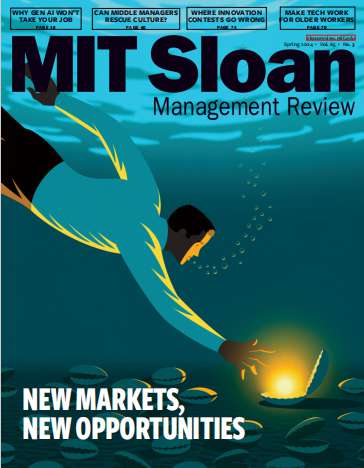 小众杂志MIT Sloan Management Review - Spring 2024（PDF版）