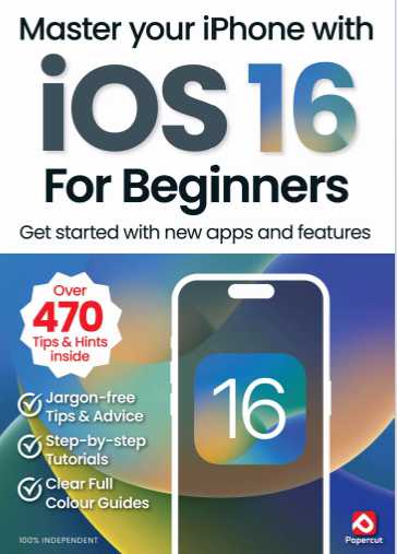 小众杂志iOS_16_For_Beginners_Ed2 _2024（PDF版）