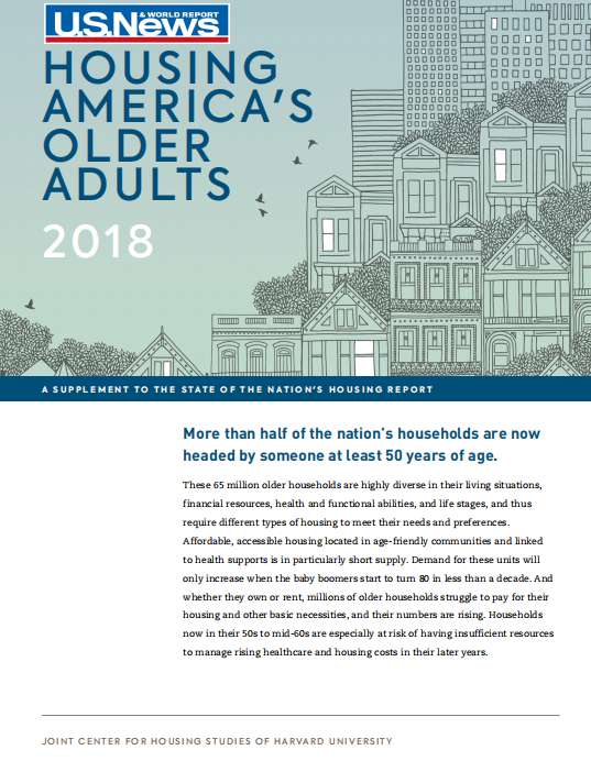 小众杂志US News & World Report-harvard-jchs-housing-americas-older-adults-2018-1 （PDF版）