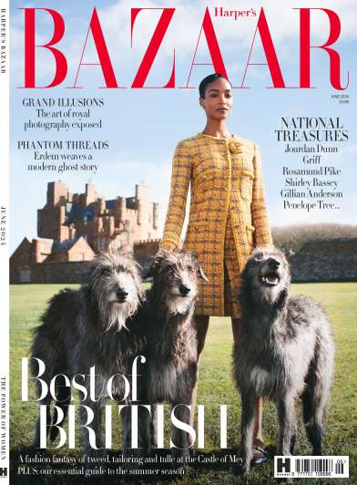 考研英语外刊杂志Harper's Bazaar-UK-2024-06哈泼斯杂志月刊