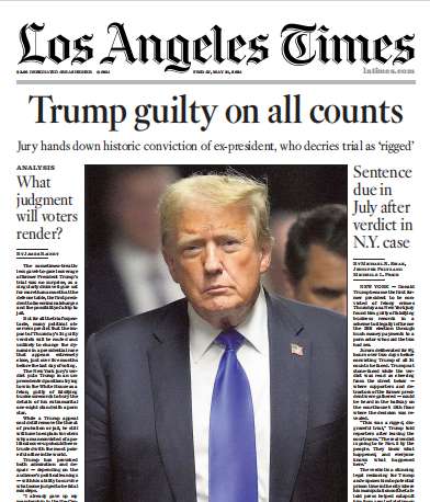 英语杂志洛杉矶时报Los Angeles Times-2024-5月-31（PDF版）