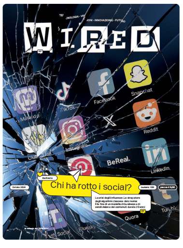 英语外刊杂志连线杂志Wired Italia-N. 109, Estat-2024英文杂志