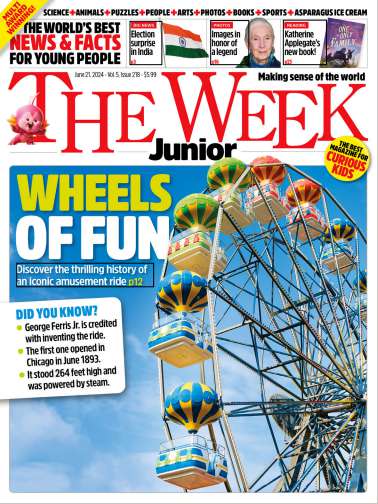 儿童英语杂志周刊报道青少年版The Week Junior USA-2024-6-21（PDF版）