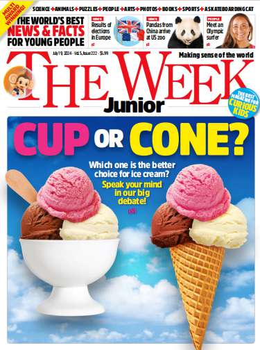 儿童英语杂志周刊报道青少年版The Week Junior USA-2024-7-19（PDF版）