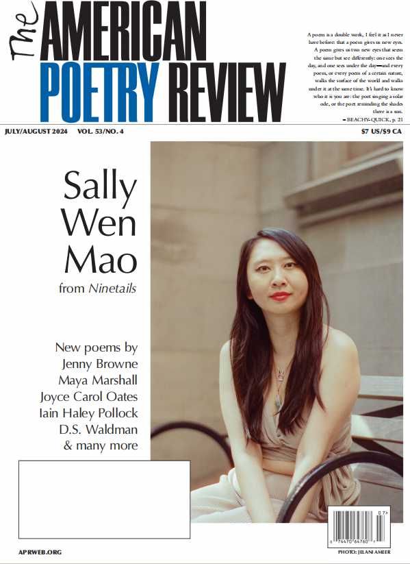 小众杂志The American Poetry Review - July-August 2024（PDF版）