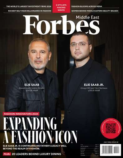 福布斯杂志Forbes Middle East English Edition -Issue 141-July 2024（PDF版）