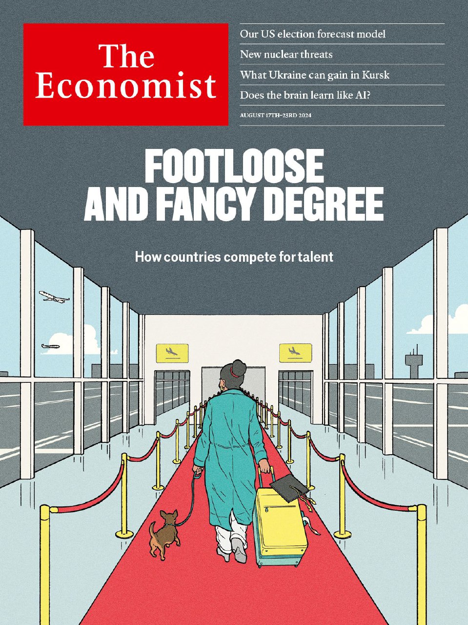 考研英语外刊杂志经济学人The Economist-2024-8-17期（多格式+音频）英语周刊