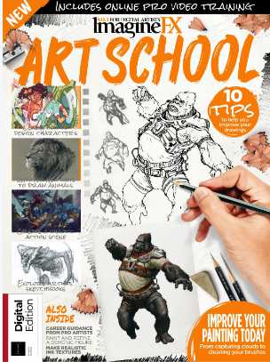 小众杂志ImagineFX_Art_School_4th_Edition_2024（PDF版）