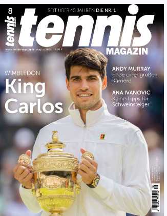 小众杂志Tennis Magazin - August 2024（PDF版）