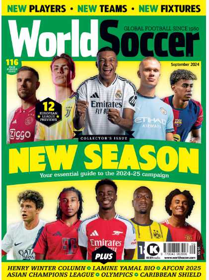 小众杂志World Soccer - September 2024（PDF版）