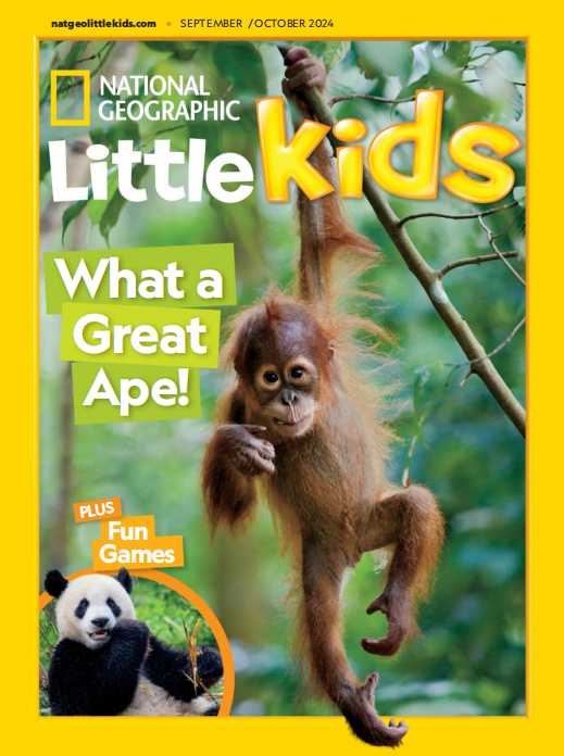 儿童英语国家地理少儿杂志National Geographic Little Kids-2024-9月（PDF版）