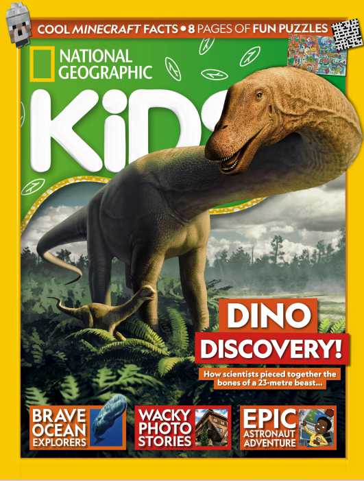 儿童英语国家地理少儿杂志National Geographic Kids-I234-2024（PDF版）