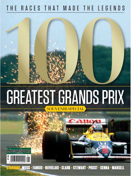 小众杂志Motor Sport Special Edition - 100 Greatest Grand Prix 2024（PDF版）