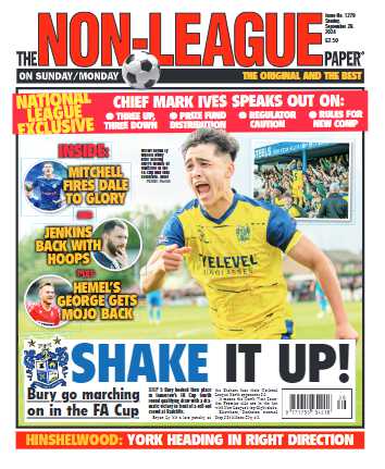 小众杂志The Non-League Paper - 29 September 2024（PDF版）