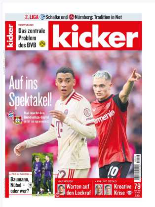 小众杂志Kicker Sportmagazin - 26 September 2024（PDF版）