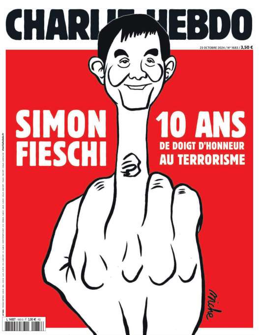 小众杂志Charlie Hebdo • Mercredi 23 Oct 2024（PDF版）