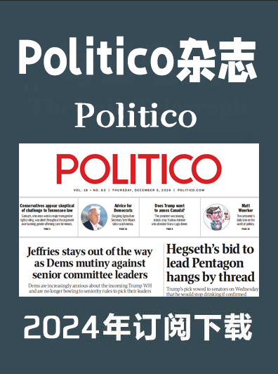 英语杂志Politico-2024（PDF版）插图4